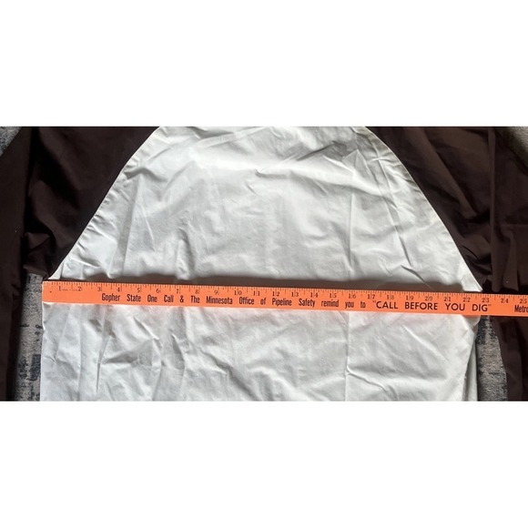 VTG Vans The Original Skate Shoe Jacket M 90s Cream & Brown Mesh Lined Hooded - Picture 15 of 16